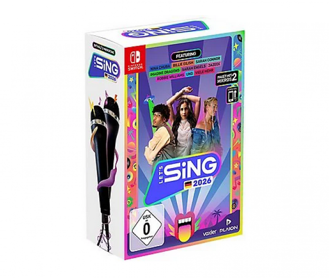 Let's Sing 2026 German Version [+ 2 Mics] - [Nintendo Switch] - Preis inkl. Extra-Rabatt