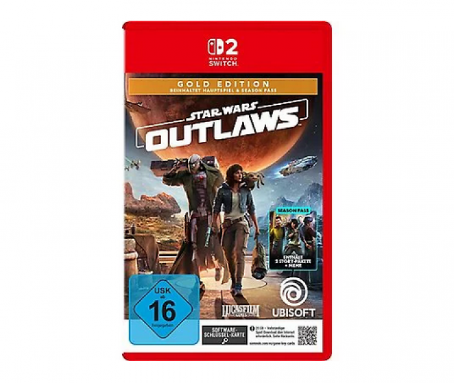 Star Wars Outlaws - Gold Edition (inkl. Season Pass - Key Card) - [Nintendo Switch 2] - Preis inkl. Extra-Rabatt