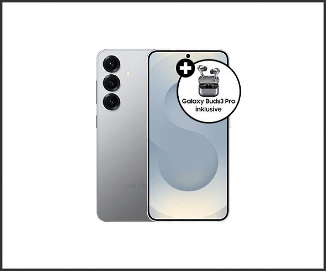 Samsung Galaxy S25 128 GB inklusive Samsung Galaxy Buds3 Pro - mit Vodafone GigaMobil M