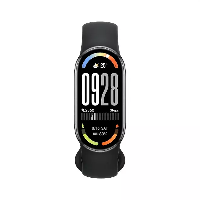 XIAOMI Smartband 10, Fitness Tracker, 135-210 mm, Midnight Black