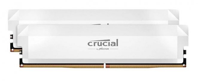 Crucial PRO Overclocking DDR5-6000 - 32GB - CL36 - Dual Channel (2 pcs) - AMD EXPO & Intel XMP - Weiß