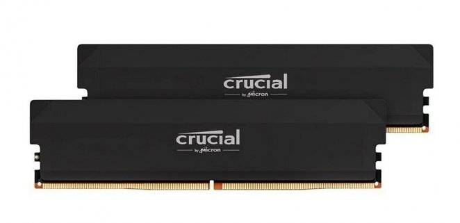 Crucial PRO Overclocking DDR5-6400 - 64GB - CL40 - Dual Channel (2 pcs) - AMD EXPO & Intel XMP - Schwarz
