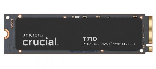 Crucial T710 SSD - 2TB - Ohne Kühlkörper - Schwarz - M.2 2280 - PCIe 5.0