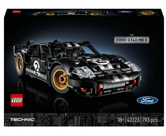 LEGO Technic 42223 1966 Ford GT40 MKII Rennwagen
