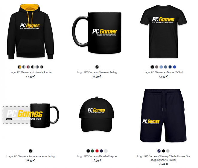 Unser Merch zu PC Games