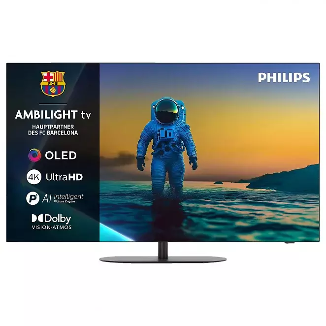 Philips 55OLED810 OLED Ambilight TV (Flat, 55 Zoll / 139 cm)