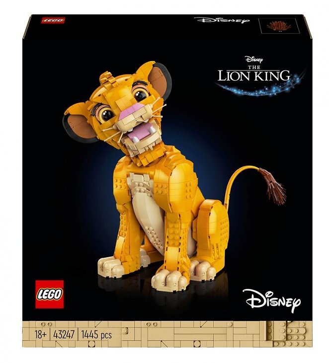 LEGO Disney 43247 Simba, der junge König der Löwen