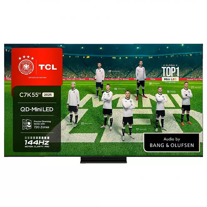TCL 55C7K QD-Mini-LED Google TV (Flat, 55 Zoll / 138,8 cm)