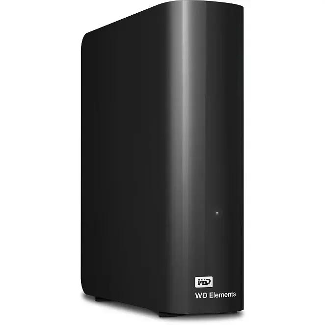WD Elements Festplatte, 18 TB HDD, 3,5 Zoll, extern, Schwarz