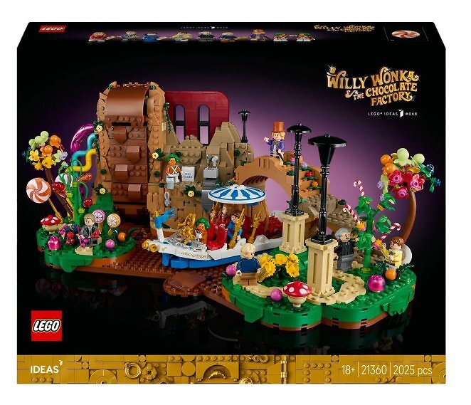 LEGO Ideas 21360 Willy Wonka und die Schokoladenfabrik