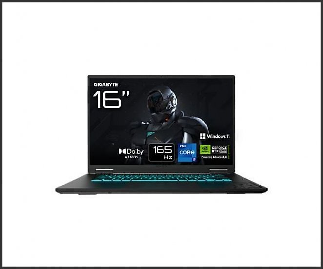 GIGABYTE Gaming A16 - 16 Zoll - Intel® Core™ i7 i7-13620H - 16 GB - 1 TB - NVIDIA GeForce RTX™ 5070 - Windows 11 Home