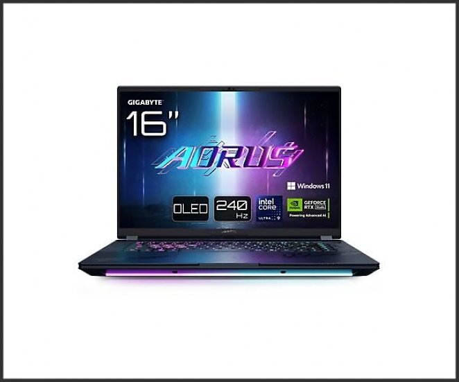 GIGABYTE AORUS Master 16 BZHC6DEE65SP - 16 Zoll - Intel® Core™ Ultra 9 275HX - 32 GB - 1 TB - NVIDIA GeForce RTX™ 5090 - Windows 11