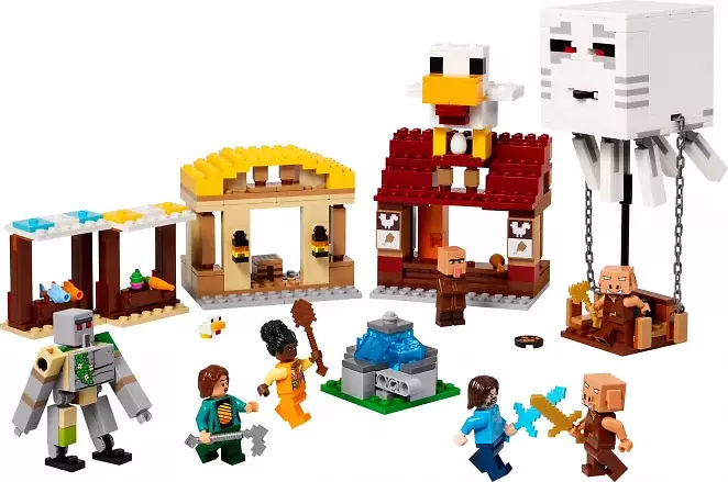 LEGO Minecraft Angriff des Ghast-Ballons 21273