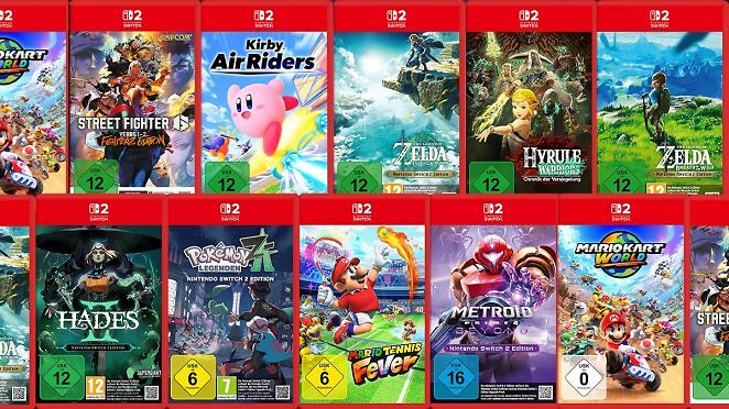 Switch 2 Spiele bis zu 54 % günstiger im Angebot sichern