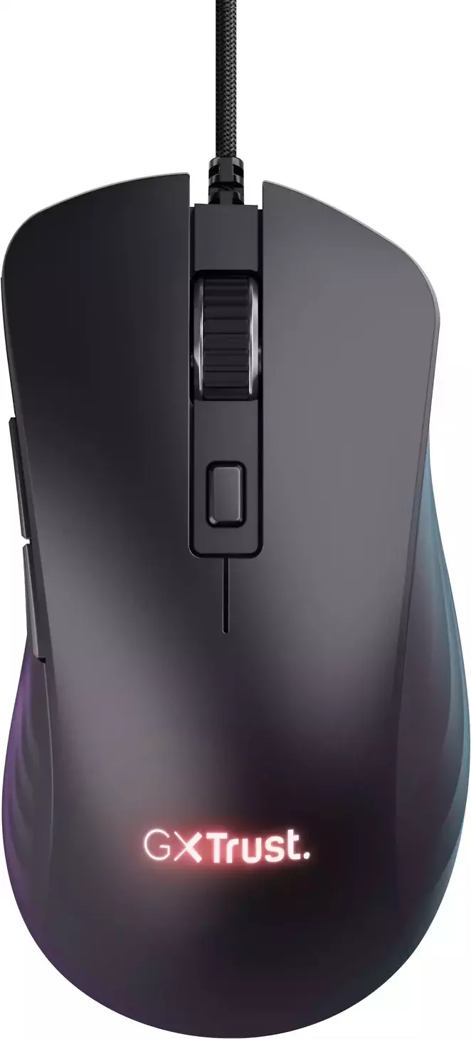 Trust GXT 924 Ybar+ Pro Gaming-Maus Schwarz
