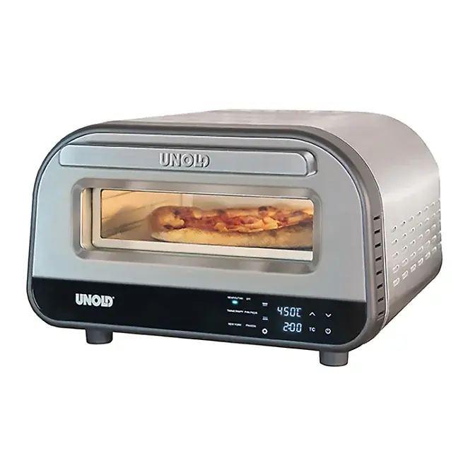 UNOLD 68816 Pizzaofen Luigi inkl. Pizzastein, jetzt neu - mit 450°C