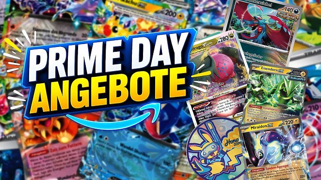 Alle Prime-Day-Pokémon-Karten-Angebote im Überblick