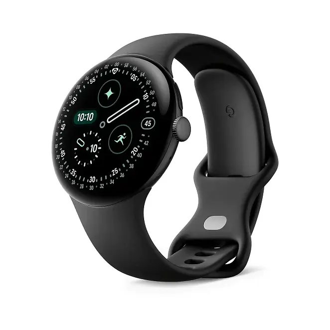 Google Pixel Watch 4 (45 mm) Wi-Fi Smartwatch, Schwarz