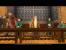 Cheese: Dumbledore and Friends bringen ein Ständchen. Vocals: Sprout und Flittwick, Lead Guitar: Dumbledore, während Snape das Schlagzeug bearbeitet. Für die Sicherheit sind der sü&szlig;e Hagrid und McGonagall zuständig.