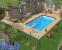 Wer sich keinen eigenen Swimmingpool im Garten leisten kann, f&auml;hrt mit seiner ganzen Bagage ins Freibad.