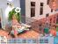 Akute Bed&uuml;rfnisse (hier Hunger) werden in Sprechblasen dargestellt. Das Dialogmen&uuml; erinnert an Die Sims 2.