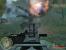 Mit dem Granatwerfer beschießen wir einen Panzer.