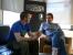 Ken Levine, Creative Director bei Irrational Games, mit PC-Games-Redakteur Robert Horn (l.).