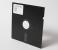 Eine typische 5,25-Zoll-Diskette.