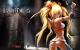 X-Blades-Wallpaper: Ayumi in virtueller Form.