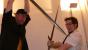 Stefan und Christoph üben schon mal für Dragon Age: Origins