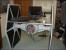 Die Tie-Fighter-Mod dient sowohl als PC als auch als Tisch. Der PC ist im Cockpit untergebracht.