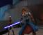 Zu Beginn spielen Sie mit Anakin und seiner Padawan-Schülerin Ahsoka. Springen und Hauen, mehr gibt’s nicht.
