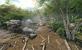 Ein Test-Bild der CryEngine 2 mit Bumpmapping und Shader-Technik.