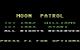 Moon Patrol 1986 Startbildschirm