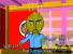 Eine Zwiebel gehört nicht unbedingt zum beliebtesten Gemüse. Stattet man dieses wie im Konsolen-Musikspiel Parappa The Rappa mit Leben und einem Bart aus, entsteht <strong>Chop Chop Master Onion</strong>. Dieser peitscht euch respekteinflößend zum Highscore!