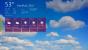 Schönwetter bei der Preview: eine typische App von WIndows 8.