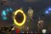 Nephalem Rifts öffnen wir an so einem blau schimmernden Pfeiler.