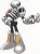 <strong>Skull Man</strong> ist einer der Bossgegner in <strong>Mega Man 4</strong> und eine Mischung aus Skelett und Roboter. Dr. Cossack erschuf ihn als Kämpfer und genau das ist auch sein einziger Existenzzweck.