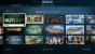 Der Steam Big Picture-Modus lässt sich komplett per Gamepad bedienen - hier die Spieleauswahl