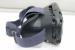 Anders als die Crescent-Bay-Fassung von Oculus Rift erinnert die Vive-VR-Brille an eine Taucherbrille anstatt an einen Helm.