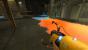 Blau zum Springen, orange zum Flitzen. Das weiße Gel kommt dafür nie zum Einsatz.