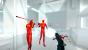 Superhot bedient sich einer sehr minimalistische Grafik. Dafür sind Gegner und feindliche Projektile jedoch sehr gut sichtbar