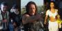 Links: Antonio Banderas und Robert Rodriguez bei den Dreharbeiten zu "Machete Kills" (2013) / Mitte: "Machete Kills" / Rechts: "Desperado" (1995)