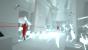 Auch technisch beeindruckend: Glassplitter und visuell dargestellte Flugbahnen der Geschosse in Superhot.