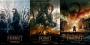 Drei Kinoplakate zu "Der Hobbit: Die Schlacht der fünf Heere" (2014)