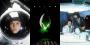 Szenenbilder aus "Alien", "2001" und "Interstellar"