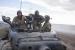 Die Crew und ihr Panzer Fury in "Herz aus Stahl"
