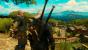 Geralt inspiziert sein neues Weingut und lässt sich von seinem Berater die möglichen Upgrades erklären.