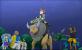 Wir können auf dem Tauros reiten.