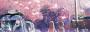 Die Bildgestaltung von CoMix Wave Film ist wirklich außergewöhnlich schön, wie hier in "5 Centimeters Per Second".